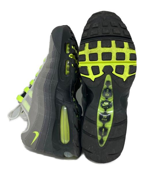 NIKE（ナイキ）NIKE (ナイキ) ローカットスニーカー グレー×黄緑 サイズ:27の古着・服飾アイテム