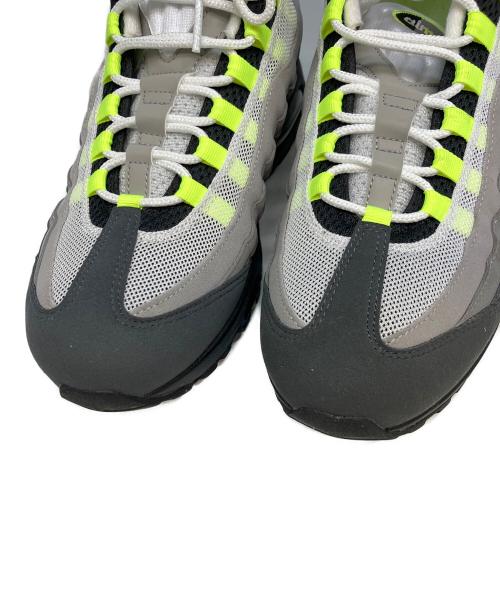 NIKE（ナイキ）NIKE (ナイキ) ローカットスニーカー グレー×黄緑 サイズ:27の古着・服飾アイテム