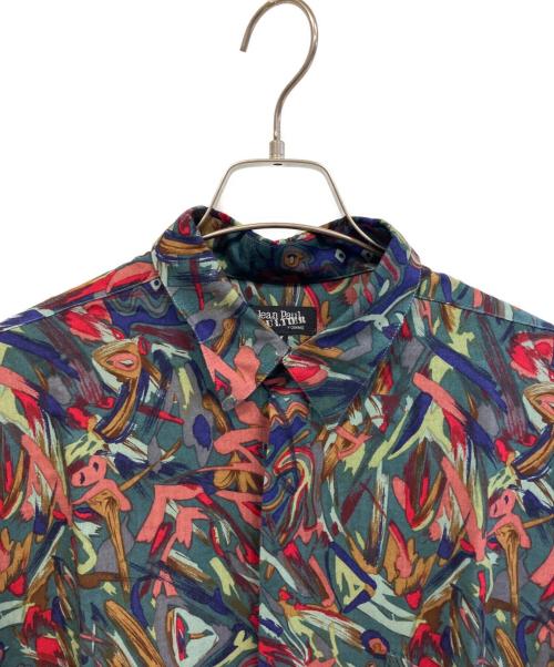 Jean Paul GAULTIER（ジャンポールゴルチェ）Jean Paul GAULTIER (ジャンポールゴルチェ) 長袖シャツ グリーン サイズ:Mの古着・服飾アイテム
