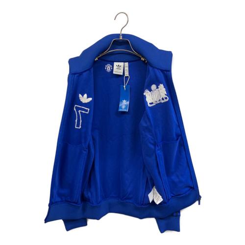 adidas（アディダス）adidas (アディダス) トラックジャケット ブルー サイズ:Mの古着・服飾アイテム