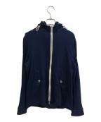 BLACK LABEL CRESTBRIDGEブラックレーベル クレストブリッジ）の古着「ジップパーカー」｜ネイビー