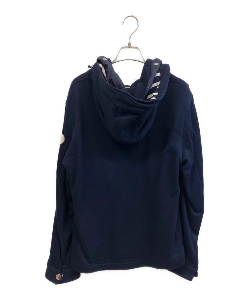 BLACK LABEL CRESTBRIDGE（ブラックレーベル クレストブリッジ）BLACK LABEL CRESTBRIDGE (ブラックレーベル クレストブリッジ) ジップパーカー ネイビー サイズ:Lの古着・服飾アイテム