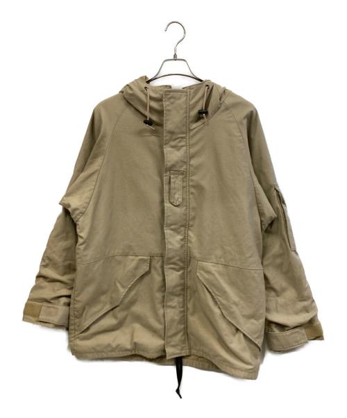 ALPHA（アルファ）ALPHA (アルファ) コールドウェザーパーカー ベージュ サイズ:Lの古着・服飾アイテム