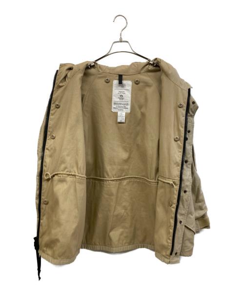ALPHA（アルファ）ALPHA (アルファ) コールドウェザーパーカー ベージュ サイズ:Lの古着・服飾アイテム