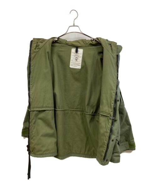 ALPHA（アルファ）ALPHA (アルファ) コールドウェザーパーカー グリーン サイズ:Lの古着・服飾アイテム