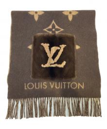 LOUIS VUITTON（ルイ ヴィトン）の古着「エシャルプ・コールド レイキャビック」｜ブラウン