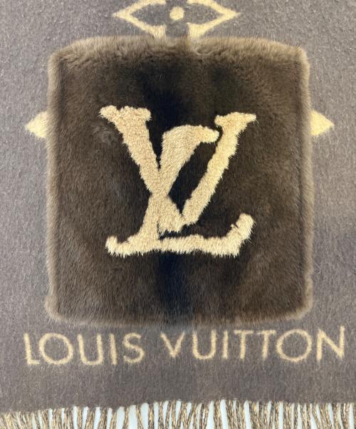 LOUIS VUITTON（ルイ ヴィトン）LOUIS VUITTON (ルイ ヴィトン) エシャルプ・コールド レイキャビック ブラウンの古着・服飾アイテム