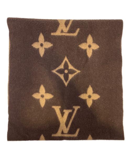 LOUIS VUITTON（ルイ ヴィトン）LOUIS VUITTON (ルイ ヴィトン) エシャルプ・コールド レイキャビック ブラウンの古着・服飾アイテム