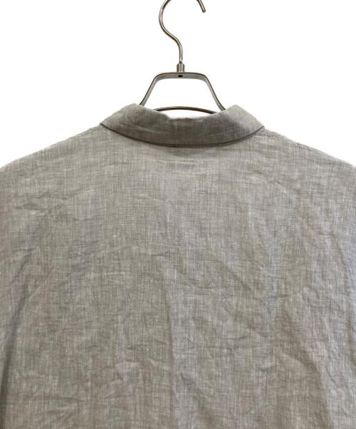 confect（コンフェクト）confect (コンフェクト) ハードマンズリネンワイド半袖シャツ グレー サイズ:4の古着・服飾アイテム