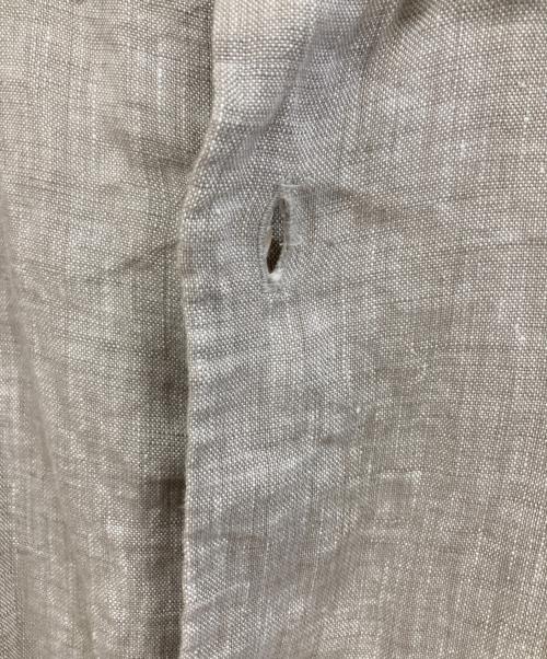 confect（コンフェクト）confect (コンフェクト) ハードマンズリネンワイド半袖シャツ グレー サイズ:4の古着・服飾アイテム