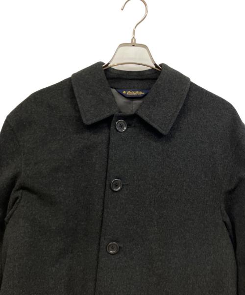 BROOKS BROTHERS（ブルックスブラザーズ）BROOKS BROTHERS (ブルックスブラザーズ) ステンカラーコート ブラック サイズ:38の古着・服飾アイテム