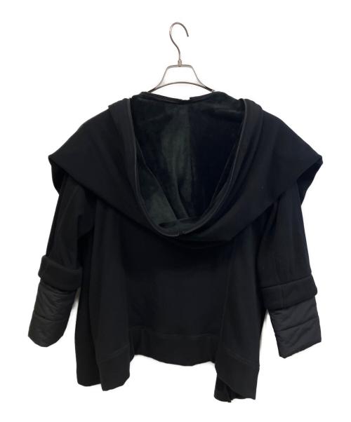 DOUBLE STANDARD CLOTHING（ダブルスタンダードクロージング）DOUBLE STANDARD CLOTHING (ダブルスタンダードクロージング) ボンバーヒートジャケット ブラック サイズ:36の古着・服飾アイテム