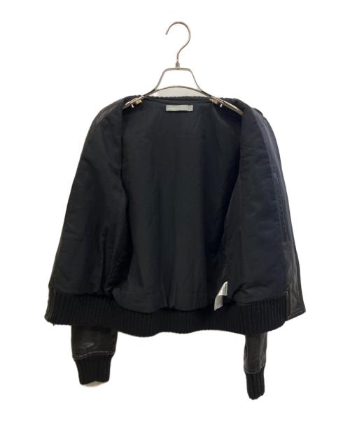 VINCE（ヴィンス）VINCE (ヴィンス) ラムレザージャケット ブラック サイズ:XSの古着・服飾アイテム