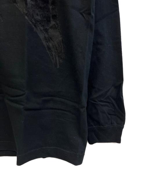 GROUND Y（グラウンドワイ）GROUND Y (グラウンドワイ) 長袖カットソー ブラック サイズ:3の古着・服飾アイテム