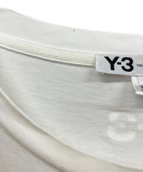 Y-3（ワイスリー）Y-3 (ワイスリー) adidas (アディダス) 半袖カットソー ホワイト サイズ:Mの古着・服飾アイテム