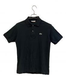 LACOSTE（ラコステ）の古着「ポロシャツ」｜ブラック