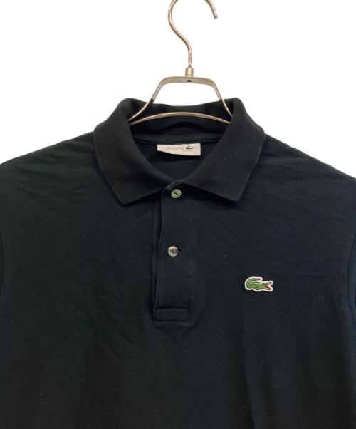 LACOSTE（ラコステ）LACOSTE (ラコステ) ポロシャツ ブラック サイズ:3の古着・服飾アイテム