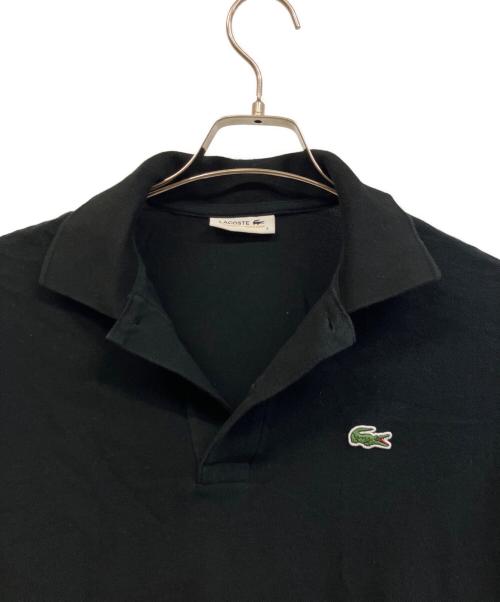 LACOSTE（ラコステ）LACOSTE (ラコステ) ポロシャツ ブラック サイズ:3の古着・服飾アイテム