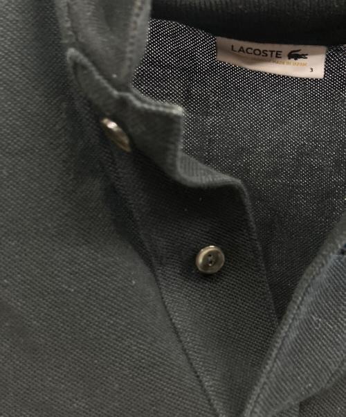 LACOSTE（ラコステ）LACOSTE (ラコステ) ポロシャツ ブラック サイズ:3の古着・服飾アイテム