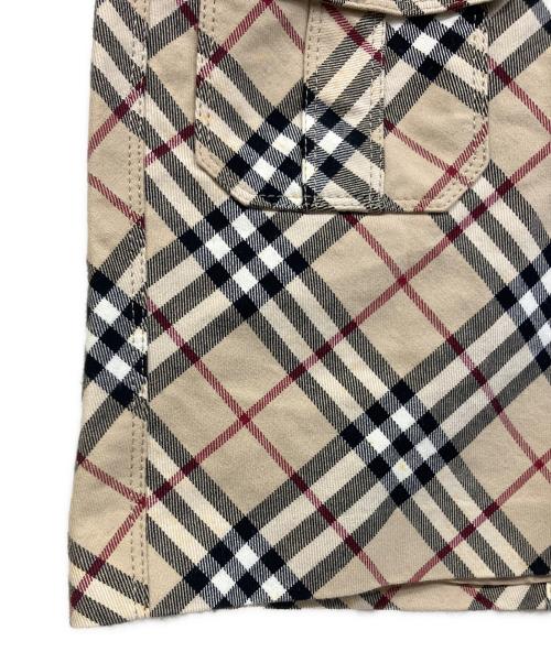BURBERRY BLUE LABEL（バーバリー ブルー レーベル）BURBERRY BLUE LABEL (バーバリー ブルー レーベル) ミニスカート ベージュ サイズ:36の古着・服飾アイテム