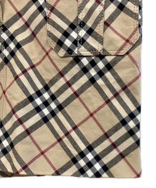 BURBERRY BLUE LABEL（バーバリー ブルー レーベル）BURBERRY BLUE LABEL (バーバリー ブルー レーベル) ミニスカート ベージュ サイズ:36の古着・服飾アイテム