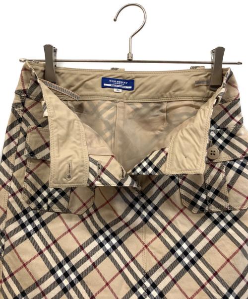 BURBERRY BLUE LABEL（バーバリー ブルー レーベル）BURBERRY BLUE LABEL (バーバリー ブルー レーベル) ミニスカート ベージュ サイズ:36の古着・服飾アイテム