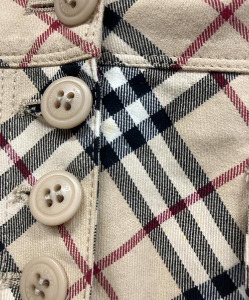 BURBERRY BLUE LABEL（バーバリー ブルー レーベル）BURBERRY BLUE LABEL (バーバリー ブルー レーベル) ミニスカート ベージュ サイズ:36の古着・服飾アイテム