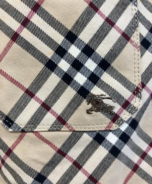 BURBERRY BLUE LABEL（バーバリー ブルー レーベル）BURBERRY BLUE LABEL (バーバリー ブルー レーベル) ミニスカート ベージュ サイズ:36の古着・服飾アイテム