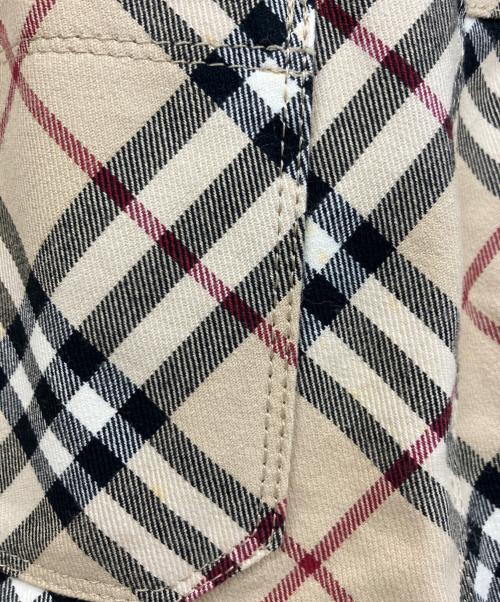BURBERRY BLUE LABEL（バーバリー ブルー レーベル）BURBERRY BLUE LABEL (バーバリー ブルー レーベル) ミニスカート ベージュ サイズ:36の古着・服飾アイテム