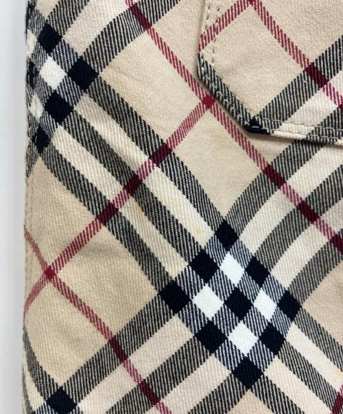 BURBERRY BLUE LABEL（バーバリー ブルー レーベル）BURBERRY BLUE LABEL (バーバリー ブルー レーベル) ミニスカート ベージュ サイズ:36の古着・服飾アイテム