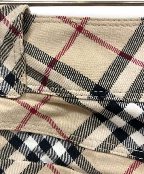 BURBERRY BLUE LABEL（バーバリー ブルー レーベル）BURBERRY BLUE LABEL (バーバリー ブルー レーベル) ミニスカート ベージュ サイズ:36の古着・服飾アイテム