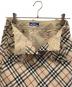 中古・古着 BURBERRY BLUE LABEL (バーバリー ブルー レーベル) ミニスカート ベージュ サイズ:36：7000円