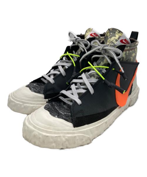 NIKE（ナイキ）NIKE (ナイキ) READYMADE (レディメイド) ハイカットスニーカー ブラック×ホワイト サイズ:27cmの古着・服飾アイテム