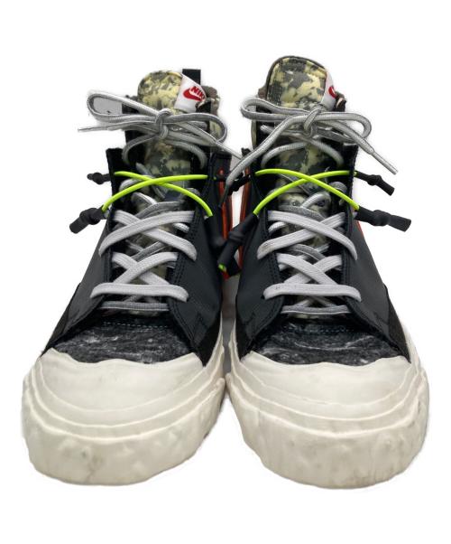 NIKE（ナイキ）NIKE (ナイキ) READYMADE (レディメイド) ハイカットスニーカー ブラック×ホワイト サイズ:27cmの古着・服飾アイテム