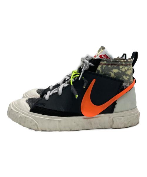 NIKE（ナイキ）NIKE (ナイキ) READYMADE (レディメイド) ハイカットスニーカー ブラック×ホワイト サイズ:27cmの古着・服飾アイテム