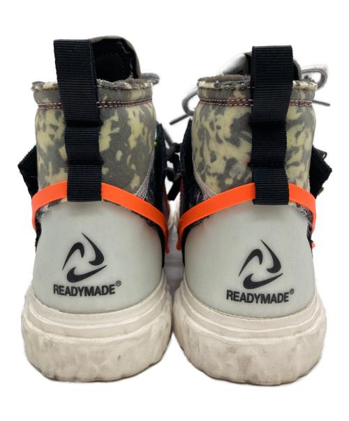 NIKE（ナイキ）NIKE (ナイキ) READYMADE (レディメイド) ハイカットスニーカー ブラック×ホワイト サイズ:27cmの古着・服飾アイテム