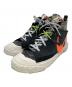 NIKE（ナイキ）の古着「ハイカットスニーカー」｜ブラック×ホワイト