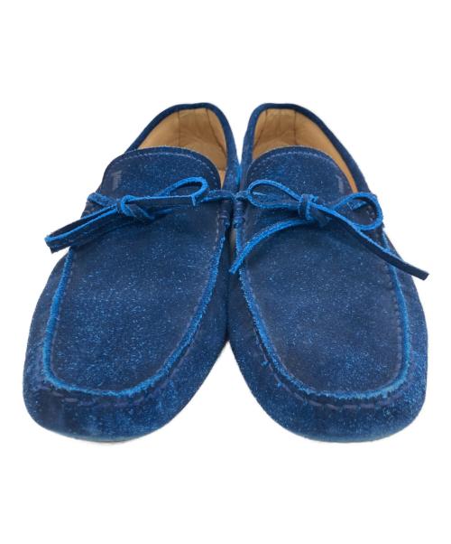 TOD'S（トッズ）TOD'S (トッズ) ローファー ブルー サイズ:5 1/2の古着・服飾アイテム