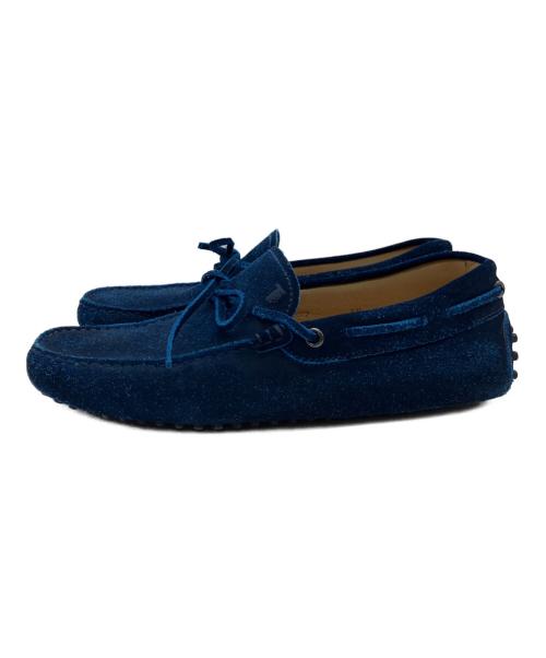 TOD'S（トッズ）TOD'S (トッズ) ローファー ブルー サイズ:5 1/2の古着・服飾アイテム