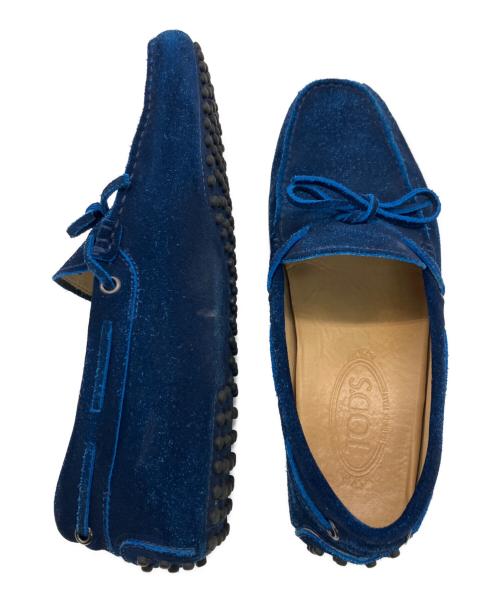 TOD'S（トッズ）TOD'S (トッズ) ローファー ブルー サイズ:5 1/2の古着・服飾アイテム