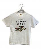 HUMAN MADEヒューマンメイド）の古着「半袖カットソー」｜ホワイト