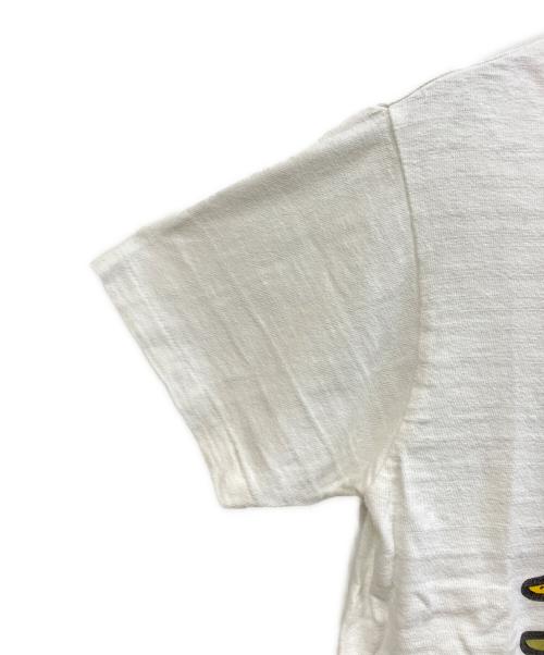 HUMAN MADE（ヒューマンメイド）HUMAN MADE (ヒューマンメイド) 半袖カットソー ホワイト サイズ:Sの古着・服飾アイテム