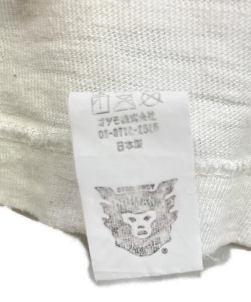 HUMAN MADE（ヒューマンメイド）HUMAN MADE (ヒューマンメイド) 半袖カットソー ホワイト サイズ:Sの古着・服飾アイテム