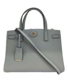 TORY BURCH（トリーバーチ）の古着「2WAYショルダーバッグ」｜グレー