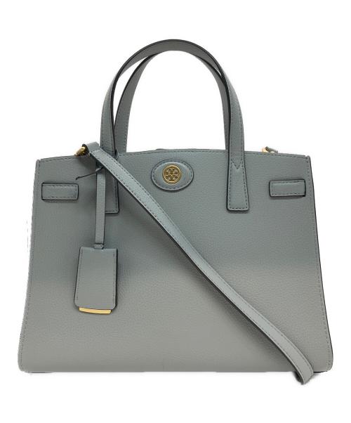 TORY BURCH（トリーバーチ）TORY BURCH (トリーバーチ) 2WAYショルダーバッグ グレーの古着・服飾アイテム