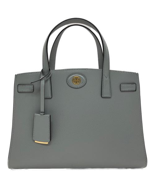 TORY BURCH（トリーバーチ）TORY BURCH (トリーバーチ) 2WAYショルダーバッグ グレーの古着・服飾アイテム
