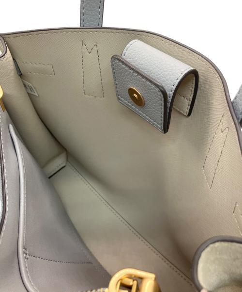 TORY BURCH（トリーバーチ）TORY BURCH (トリーバーチ) 2WAYショルダーバッグ グレーの古着・服飾アイテム