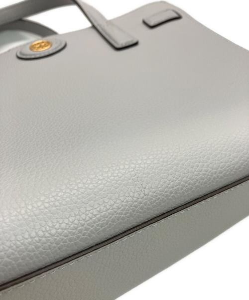 TORY BURCH（トリーバーチ）TORY BURCH (トリーバーチ) 2WAYショルダーバッグ グレーの古着・服飾アイテム
