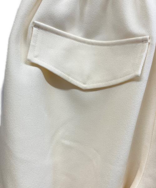 THE TOE（ザ・トゥー）THE TOE (ザ・トゥー) ワイドパンツ アイボリー サイズ:Sの古着・服飾アイテム