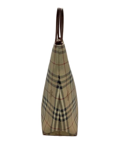 BURBERRY LONDON（バーバリーロンドン）BURBERRY LONDON (バーバリーロンドン) トートバッグ ノバチェック ベージュの古着・服飾アイテム